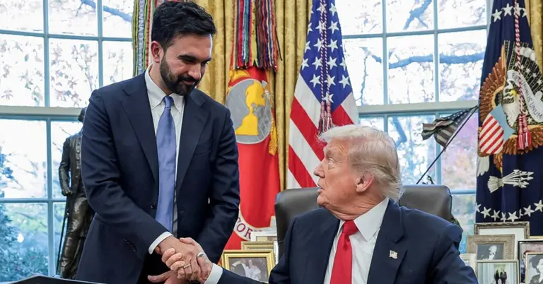 ডোনাল্ড ট্রাম্প ও জোহরান মামদানি